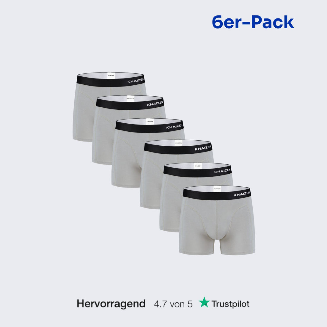 Herren Boxershorts TENCEL™ 6er-Pack