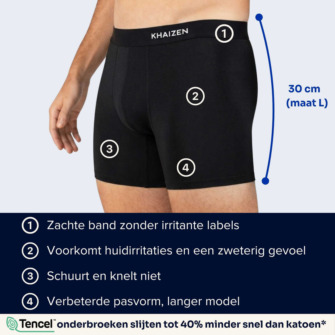 Men's Comfort Boxer Briefs 2.0 TENCEL™ 3-Pack