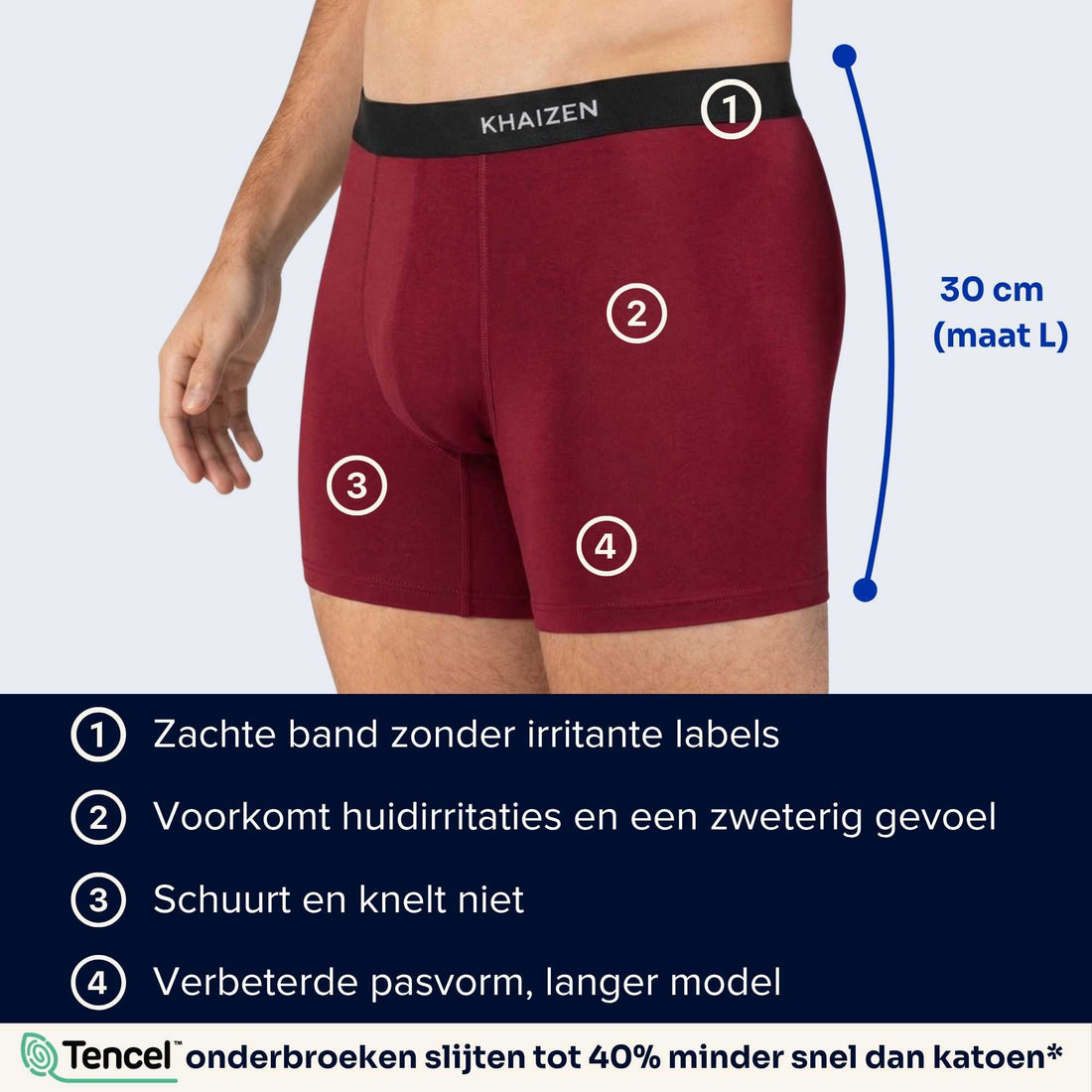 Men's Comfort Boxer Briefs 2.0 TENCEL™ 9-Pack Mix