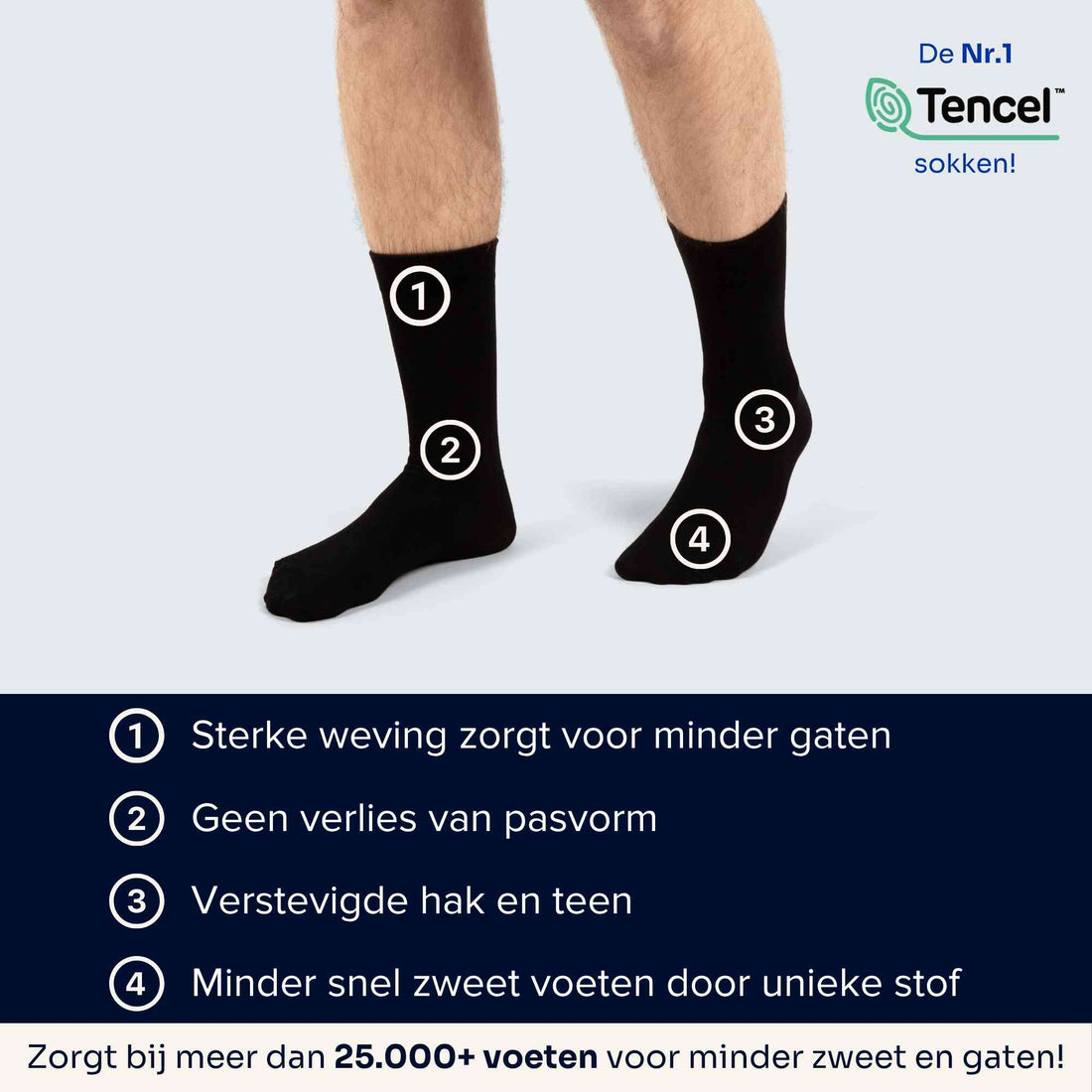 3-Pack - TENCEL™ Socks